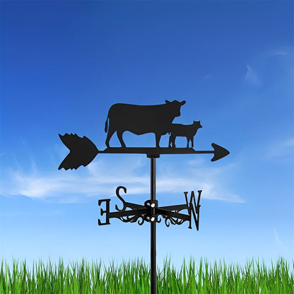 Calf Stainless Steel Weathervane - MISSIRON