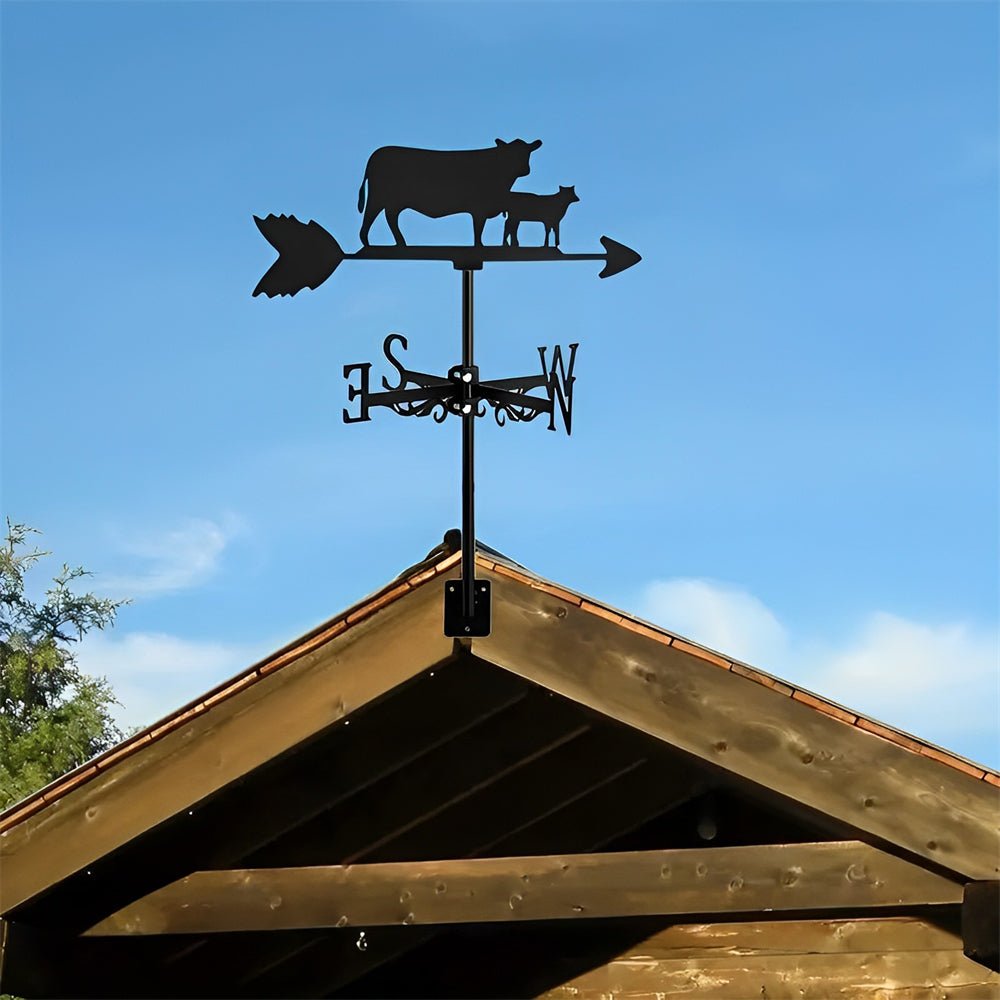 Calf Stainless Steel Weathervane - MISSIRON