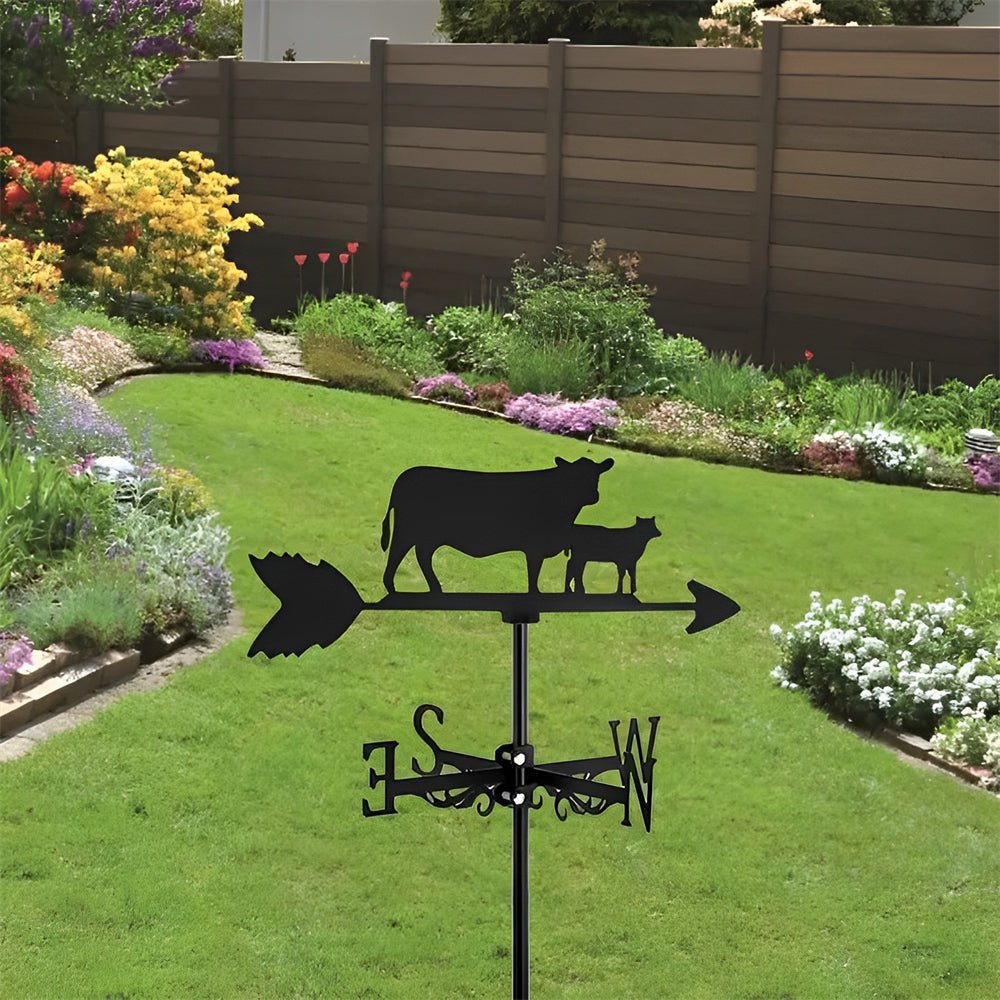 Calf Stainless Steel Weathervane - MISSIRON