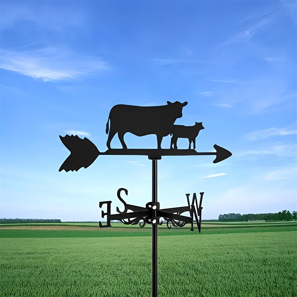 Calf Stainless Steel Weathervane - MISSIRON