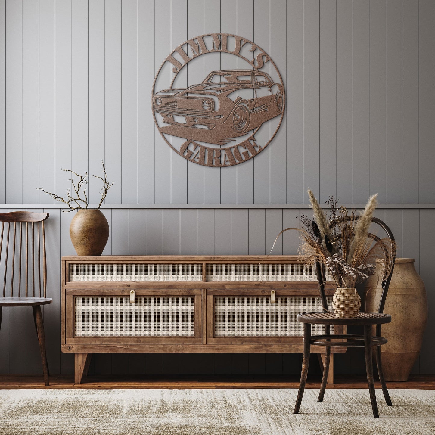 Camaro Muscle Car Metal Sign - MISSIRON