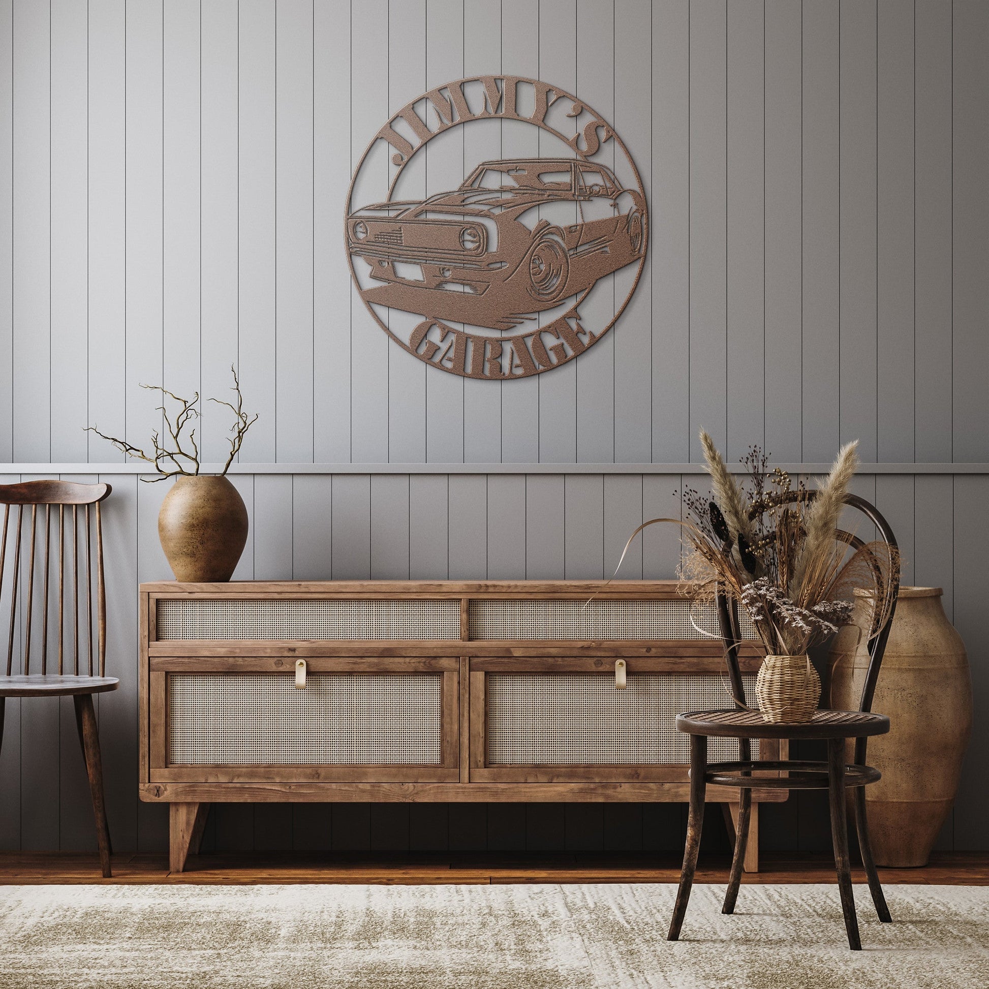 Camaro Muscle Car Metal Sign - MISSIRON