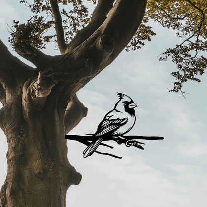 Cardinal Bird Metal Art - MISSIRON