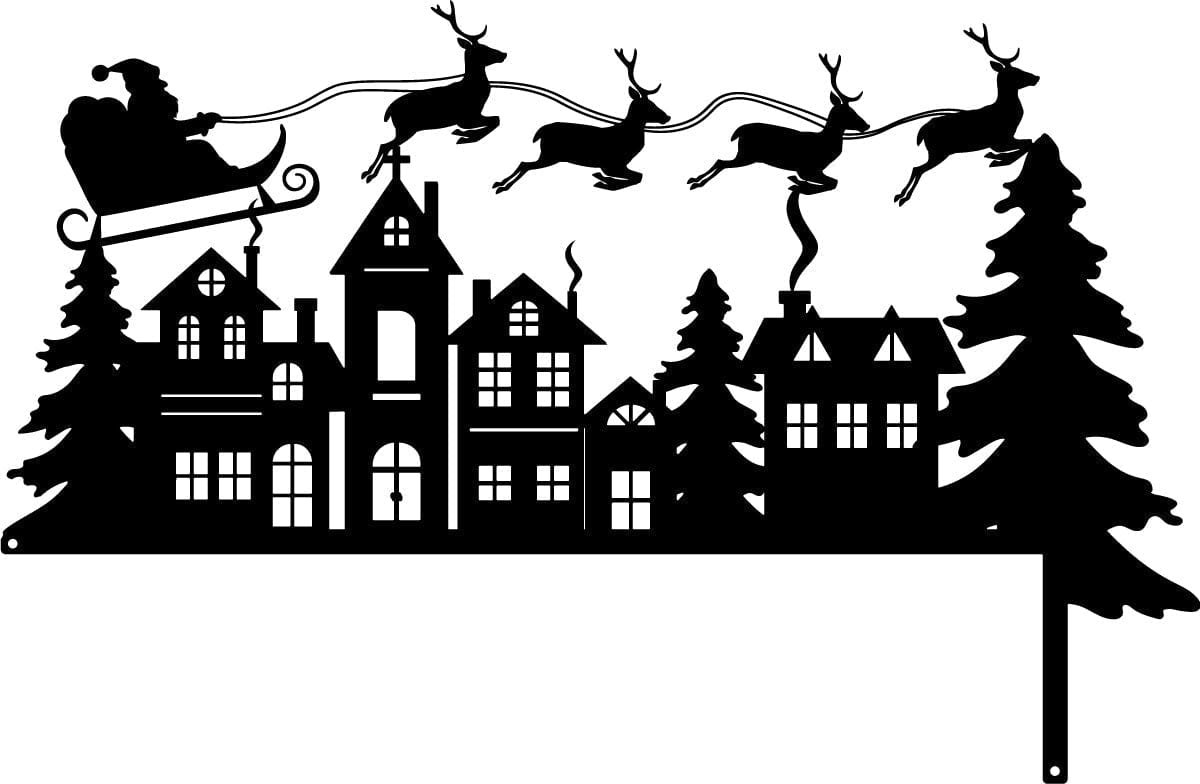 Christmas Door Corner Decor - MISSIRON