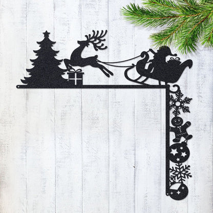Christmas Door Corner Decor - MISSIRON