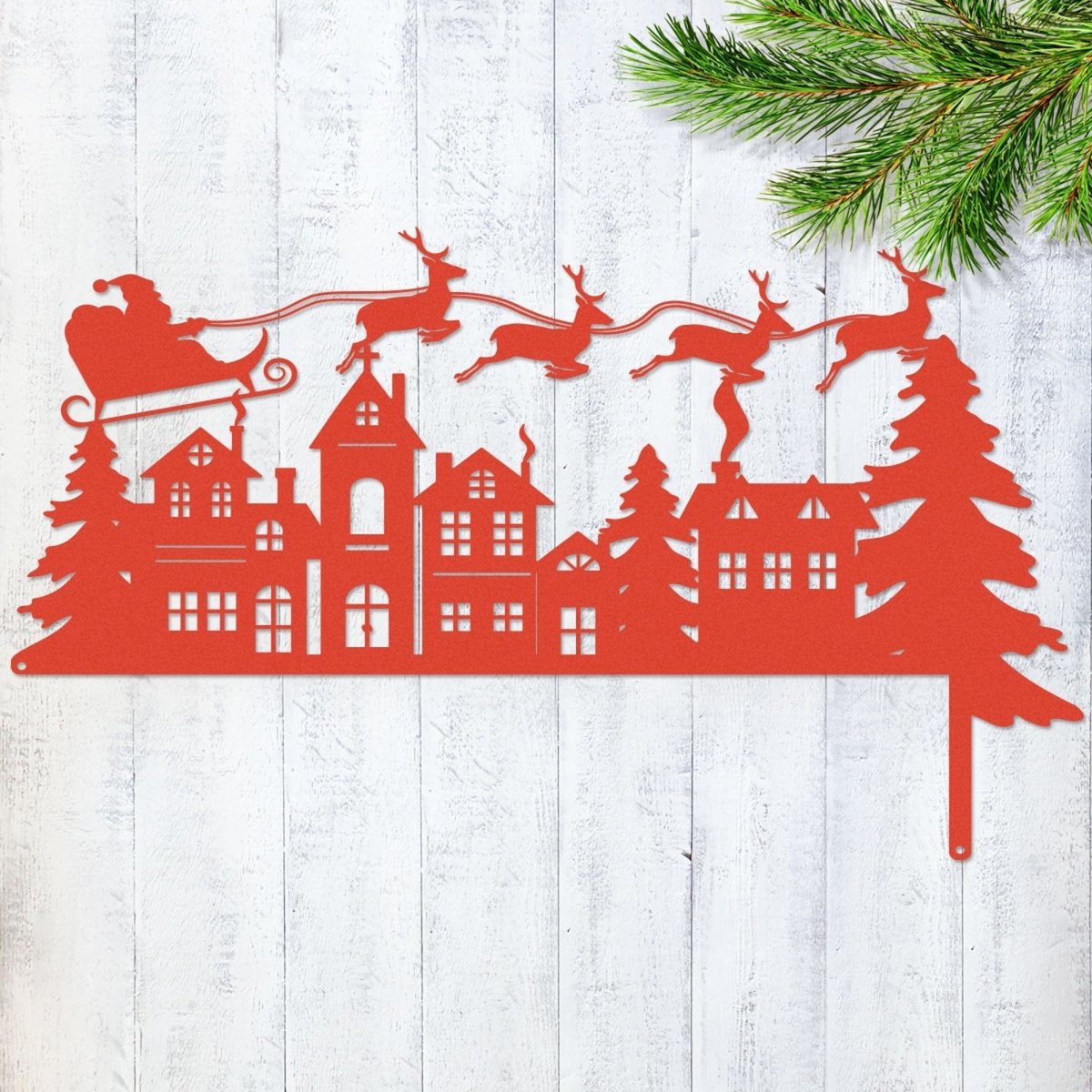 Christmas Door Corner Decor - MISSIRON