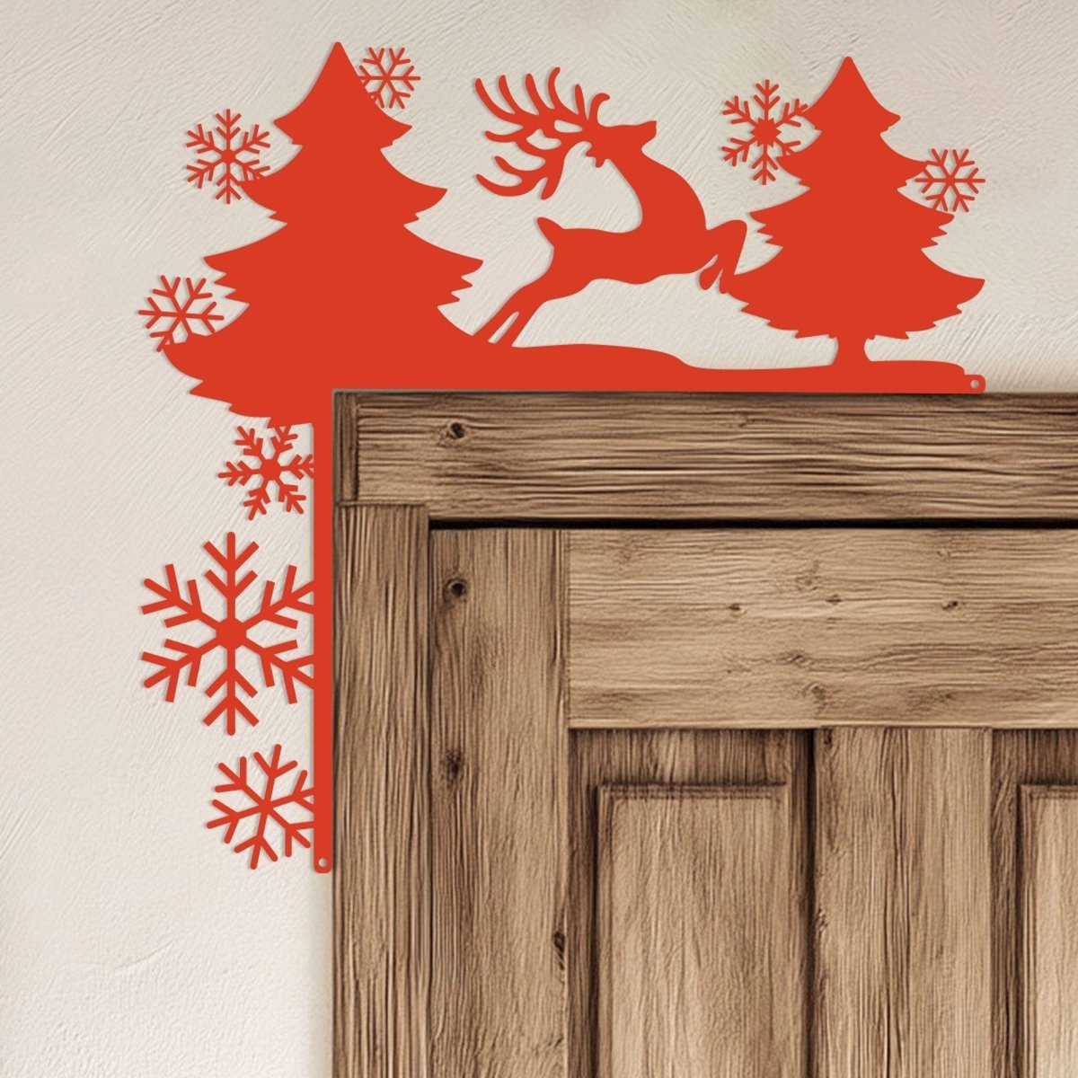 Christmas Door Corner Decor - MISSIRON