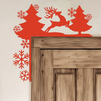 Christmas Door Corner Decor - MISSIRON