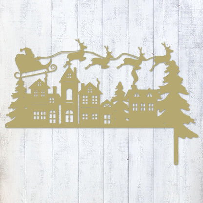 Christmas Door Corner Decor - MISSIRON