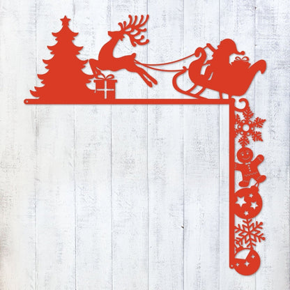 Christmas Door Corner Decor - MISSIRON