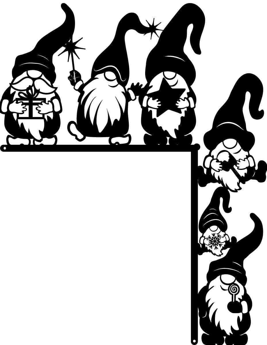 Christmas Door Corner Decor - MISSIRON