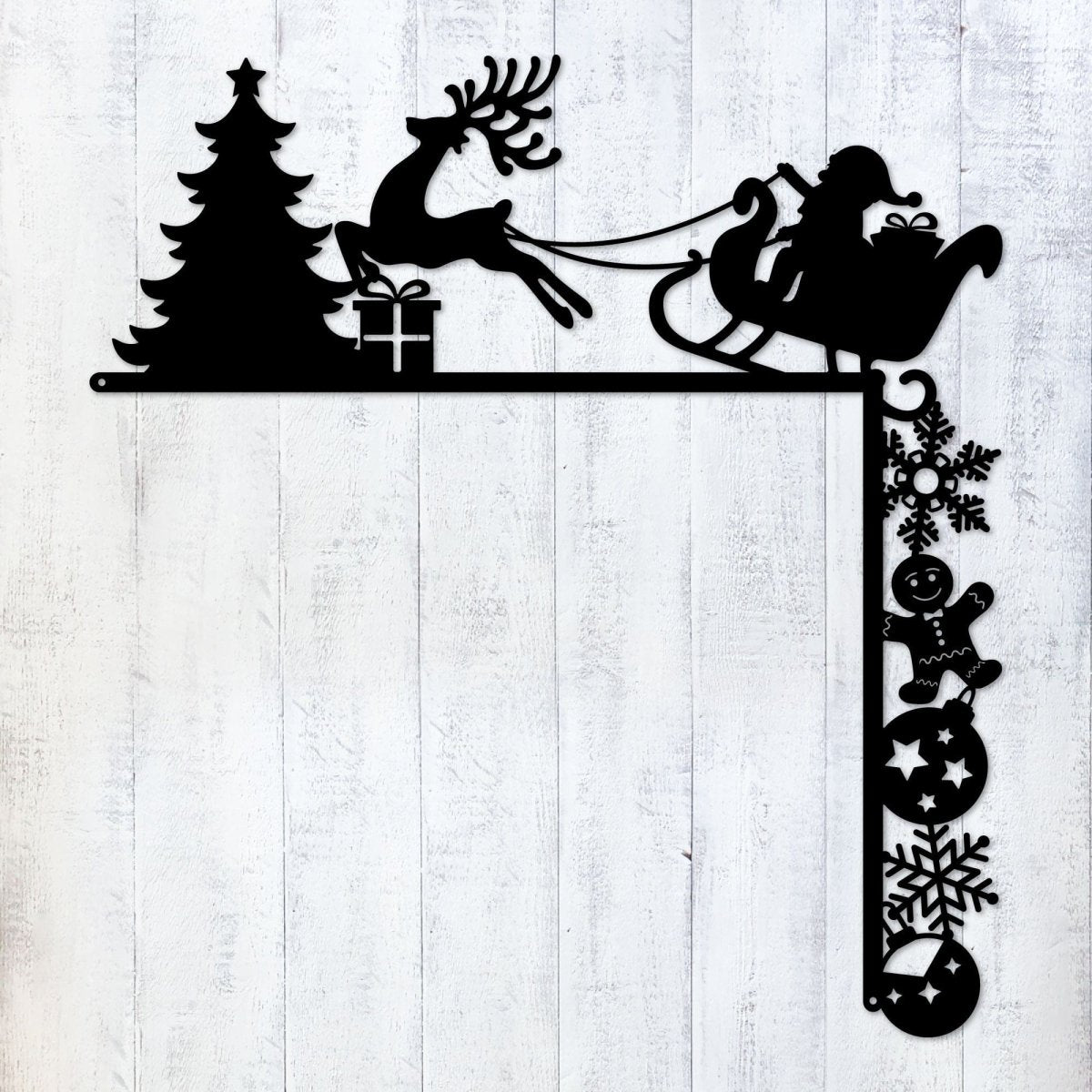 Christmas Door Corner Decor - MISSIRON