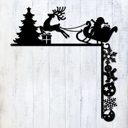 Christmas Door Corner Decor - MISSIRON