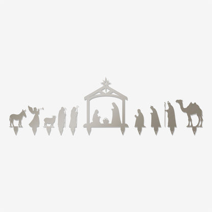 Christmas Nativity Yard Stakes - MISSIRON