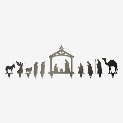 Christmas Nativity Yard Stakes - MISSIRON
