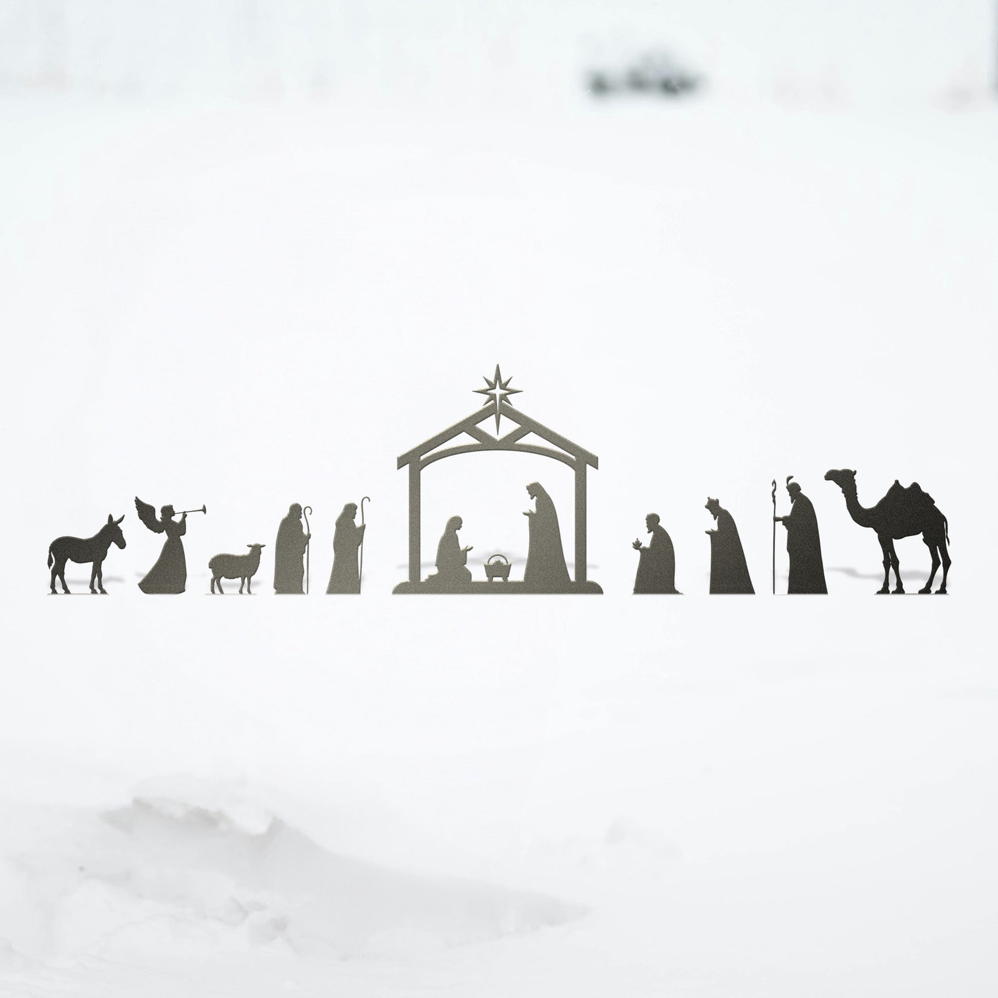 Christmas Nativity Yard Stakes - MISSIRON