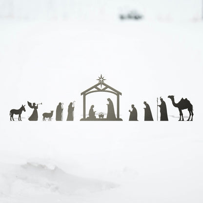 Christmas Nativity Yard Stakes - MISSIRON