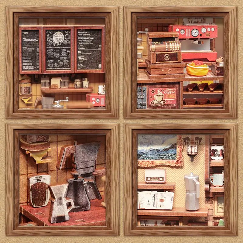 Corner Coffee Shop Puzzle - MISSIRON