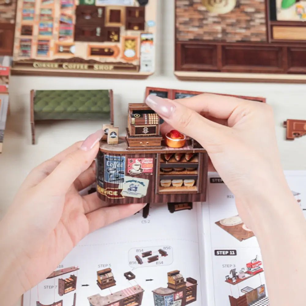 Corner Coffee Shop Puzzle - MISSIRON