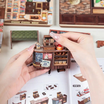 Corner Coffee Shop Puzzle - MISSIRON