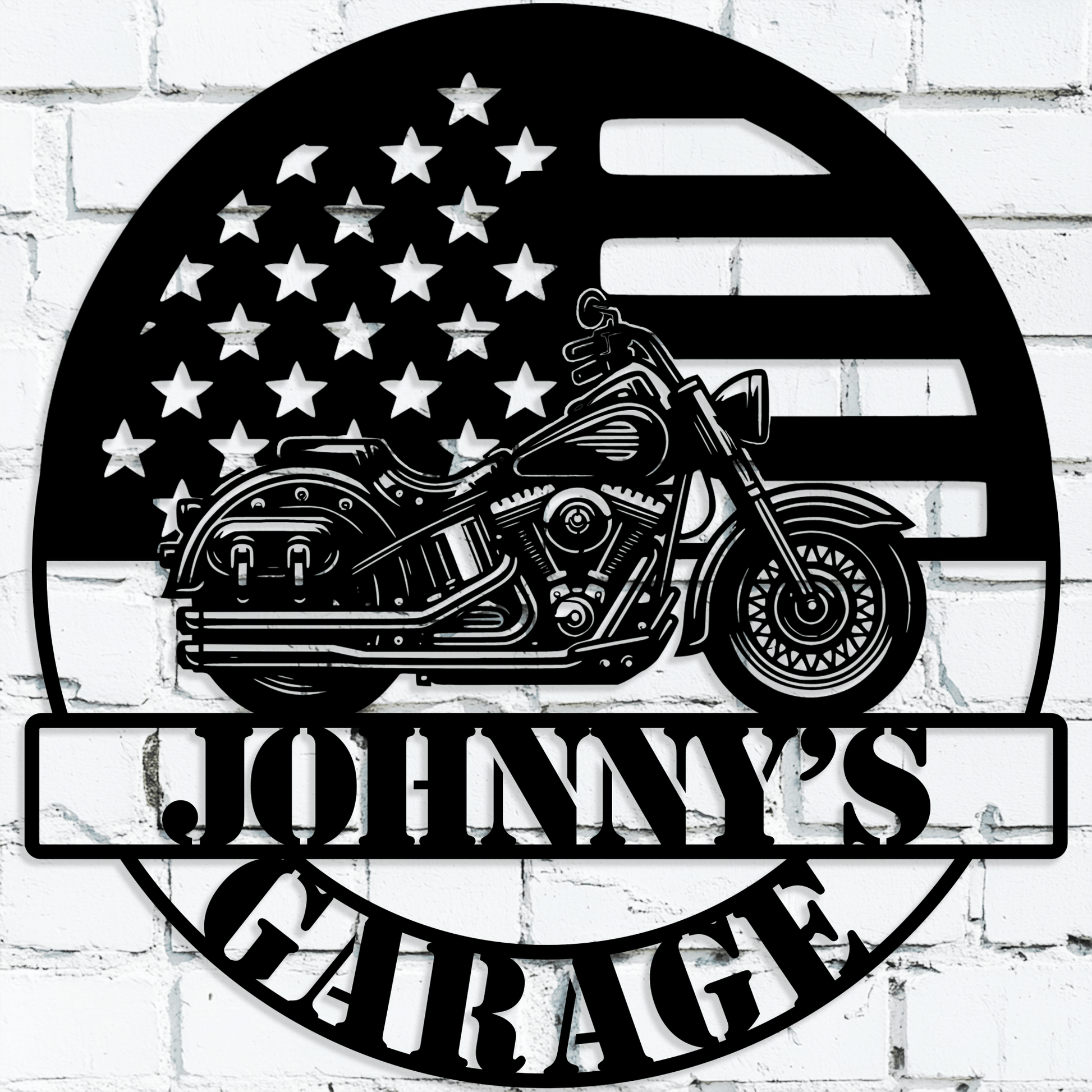 Custom Harley Garage Signs - MISSIRON