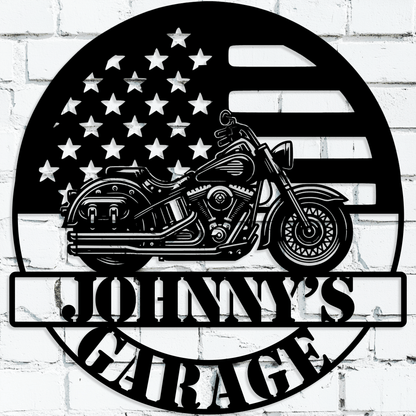Custom Harley Garage Signs - MISSIRON
