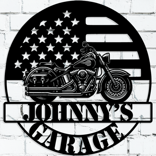 Custom Harley Garage Signs - MISSIRON