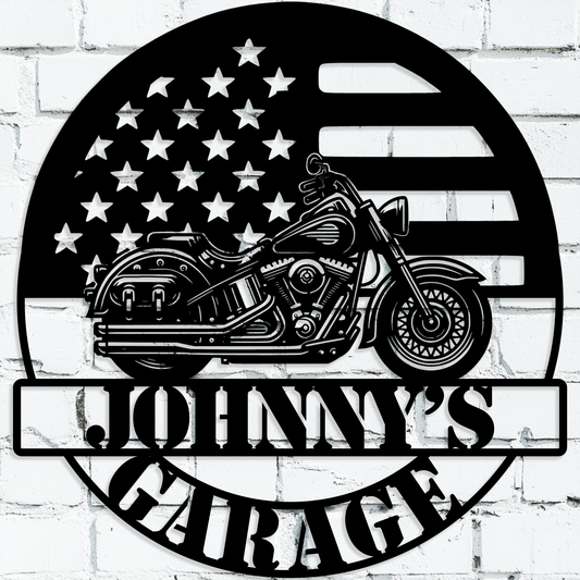 Custom Harley Garage Signs - MISSIRON