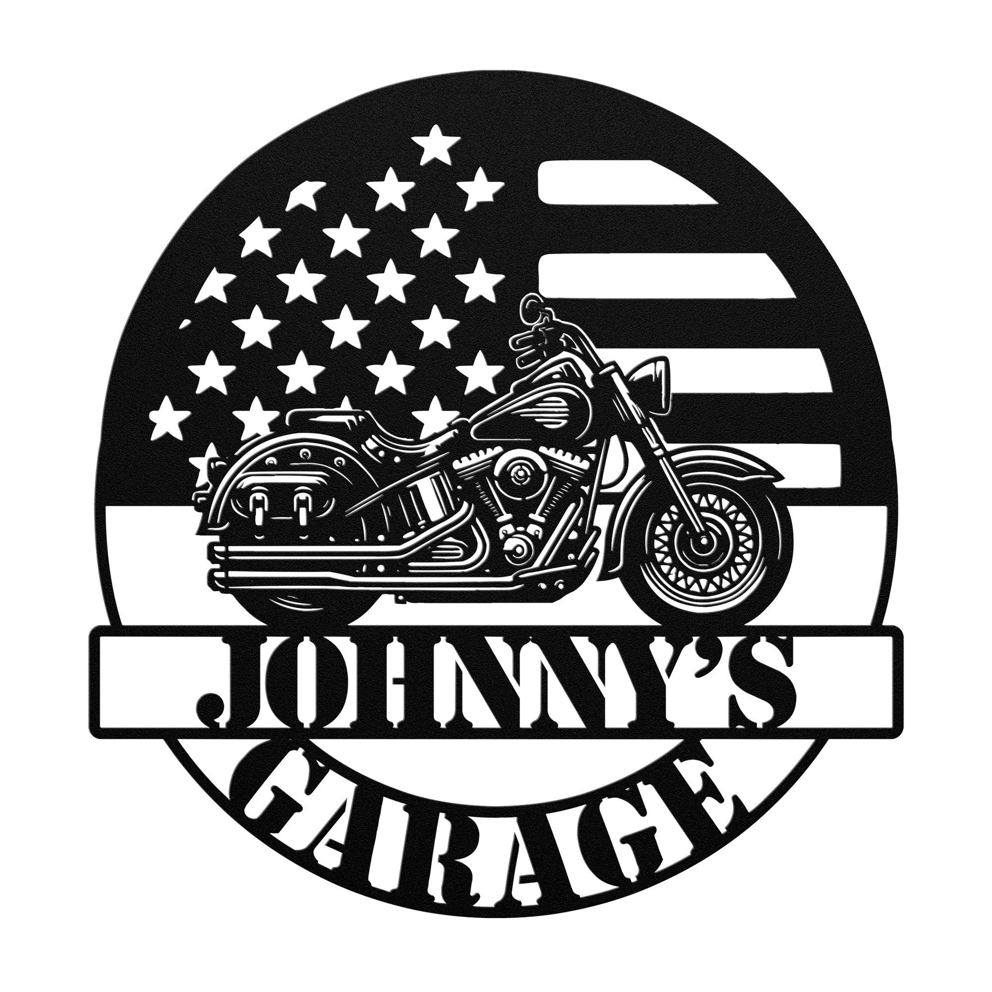 Custom Harley Garage Signs - MISSIRON