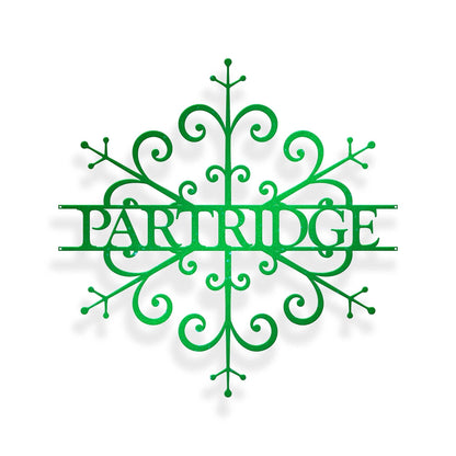 Custom Snowflake Monogram - MISSIRON