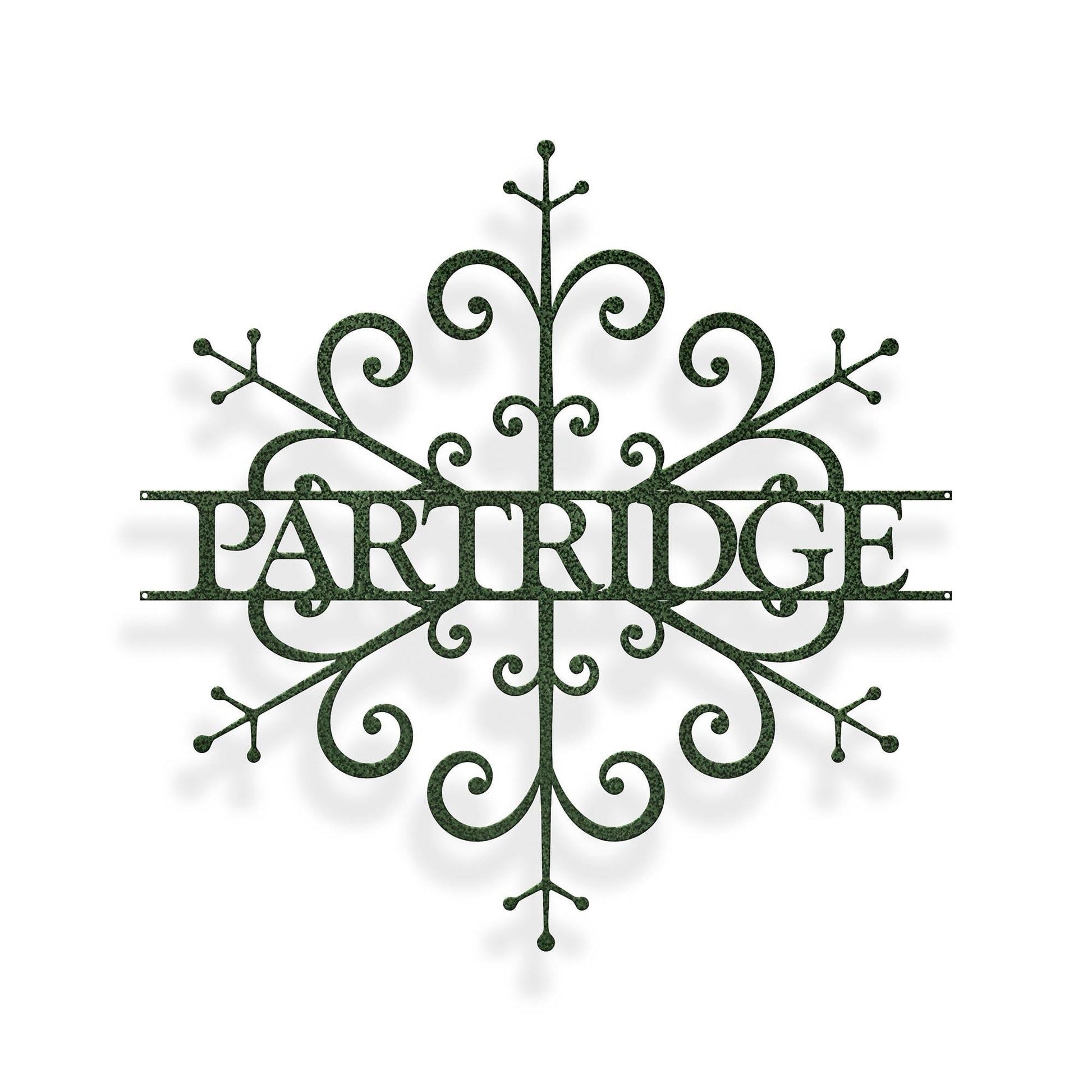 Custom Snowflake Monogram - MISSIRON