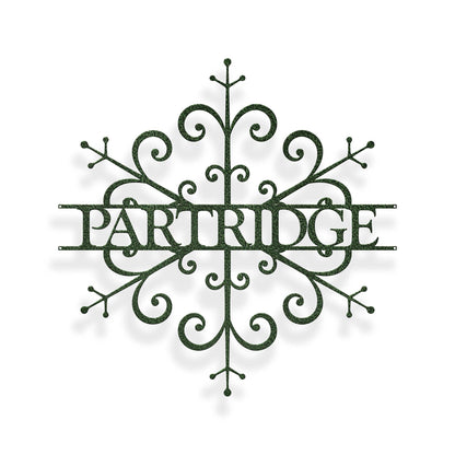 Custom Snowflake Monogram - MISSIRON