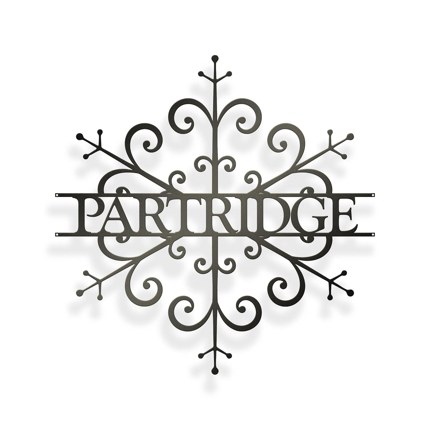 Custom Snowflake Monogram - MISSIRON