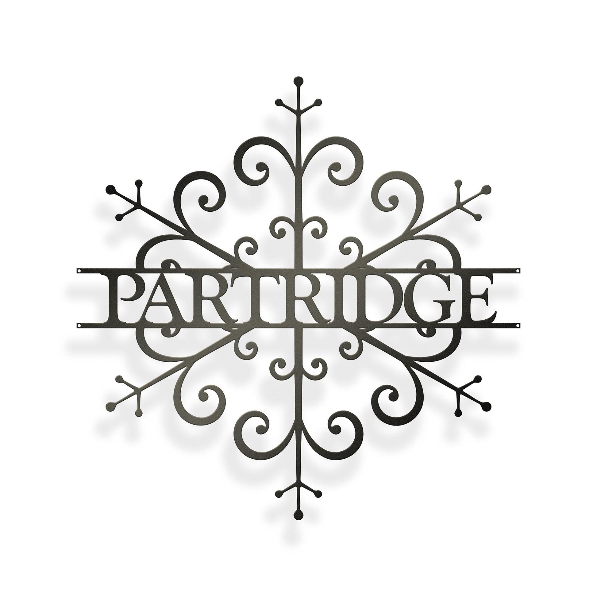 Custom Snowflake Monogram - MISSIRON