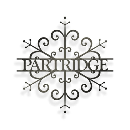 Custom Snowflake Monogram - MISSIRON