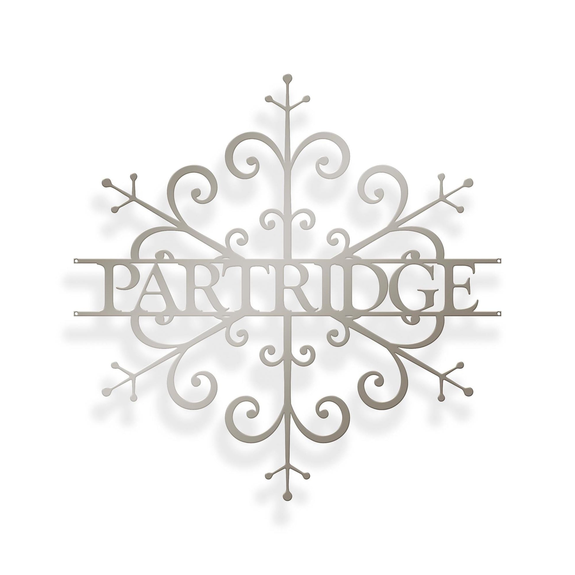 Custom Snowflake Monogram - MISSIRON