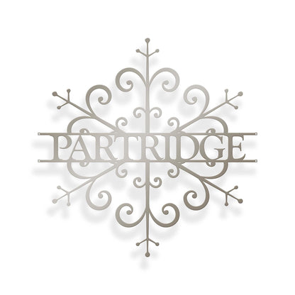 Custom Snowflake Monogram - MISSIRON