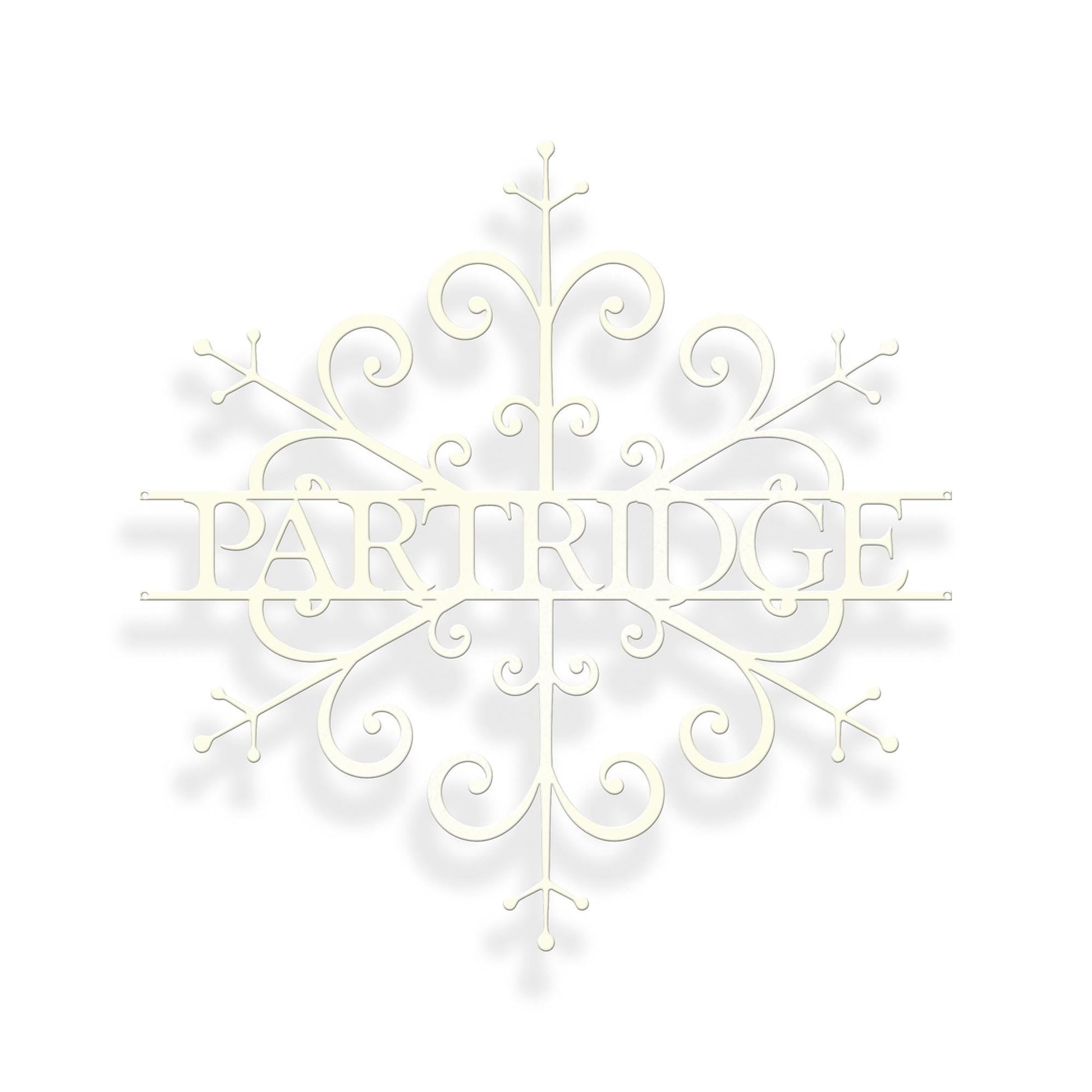 Custom Snowflake Monogram - MISSIRON