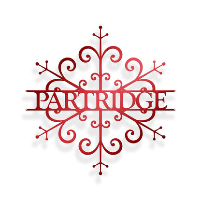 Custom Snowflake Monogram - MISSIRON