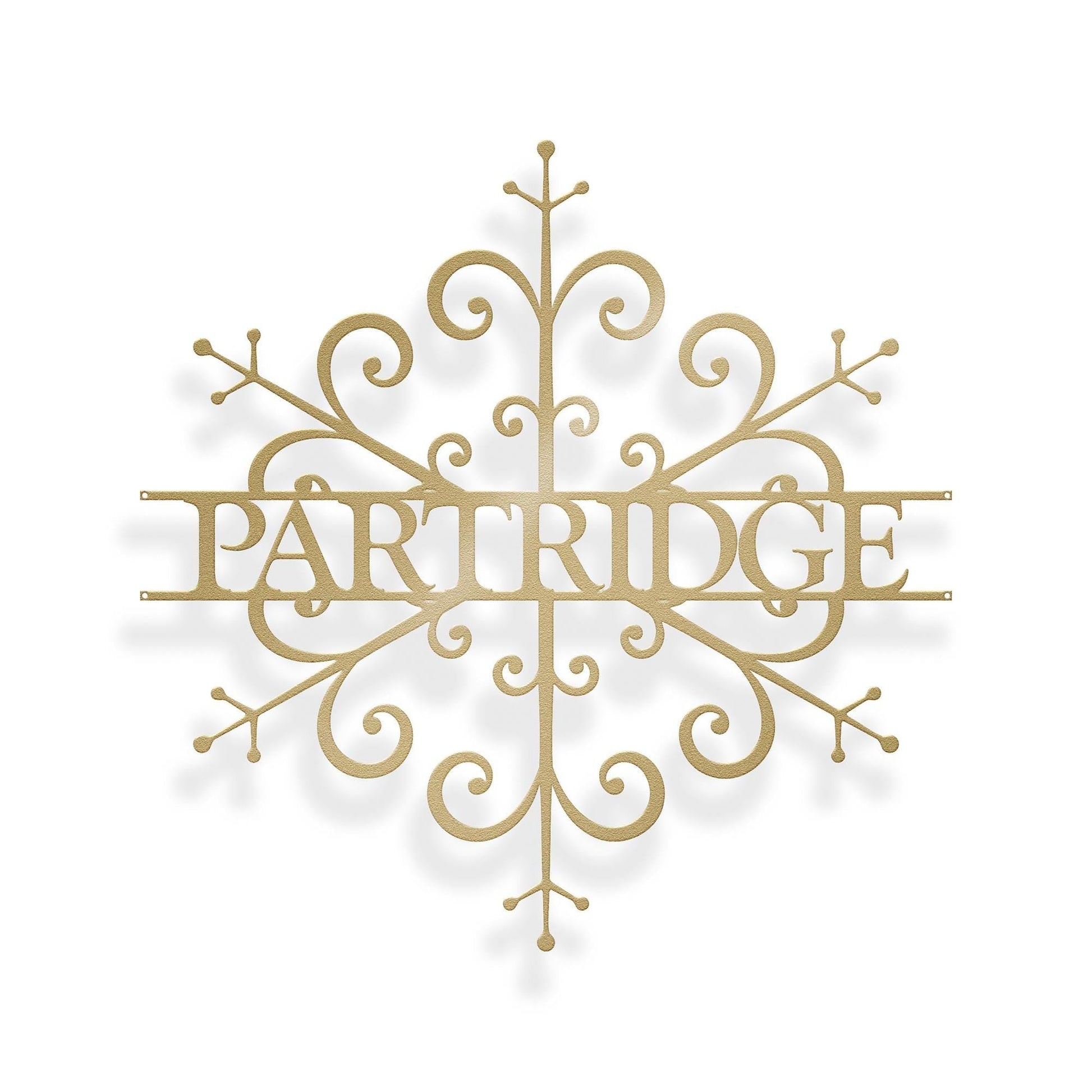 Custom Snowflake Monogram - MISSIRON