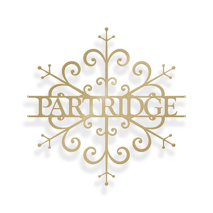 Custom Snowflake Monogram - MISSIRON