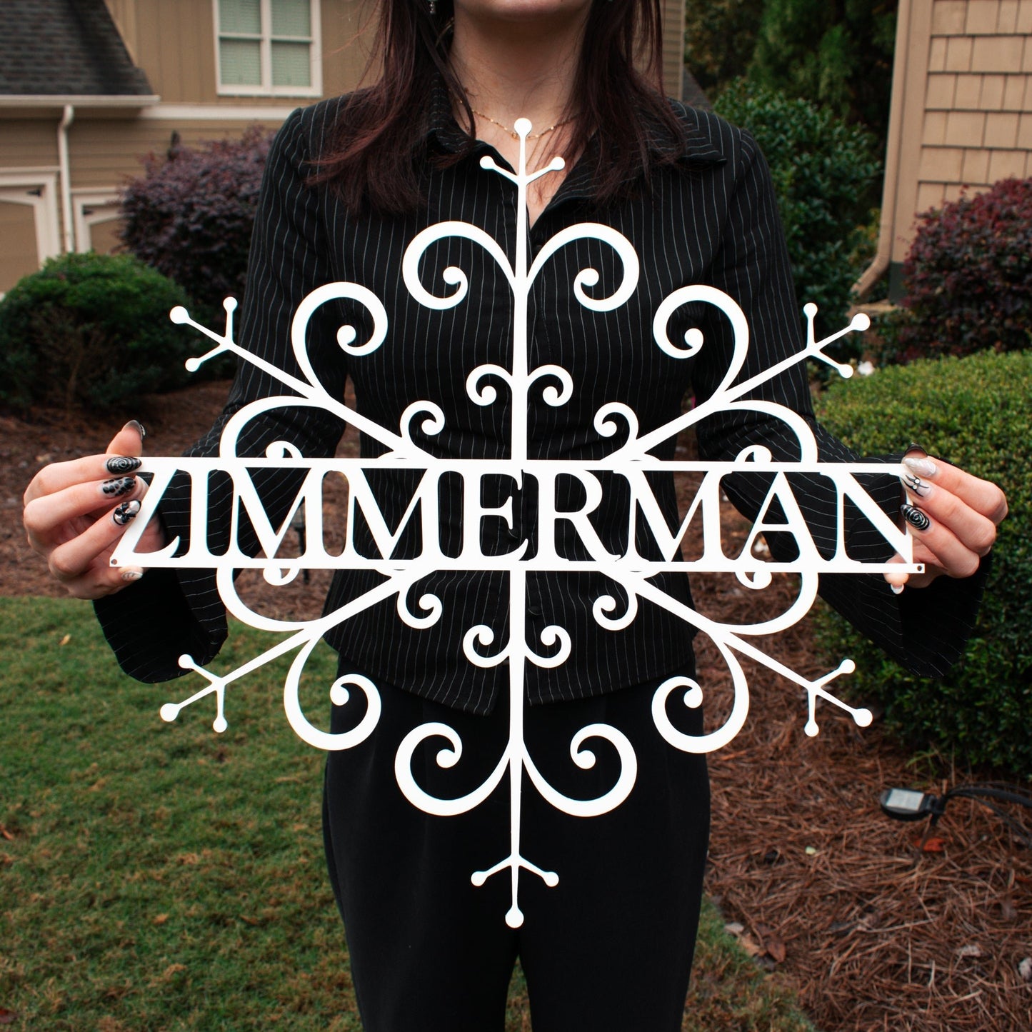 Custom Snowflake Monogram - MISSIRON