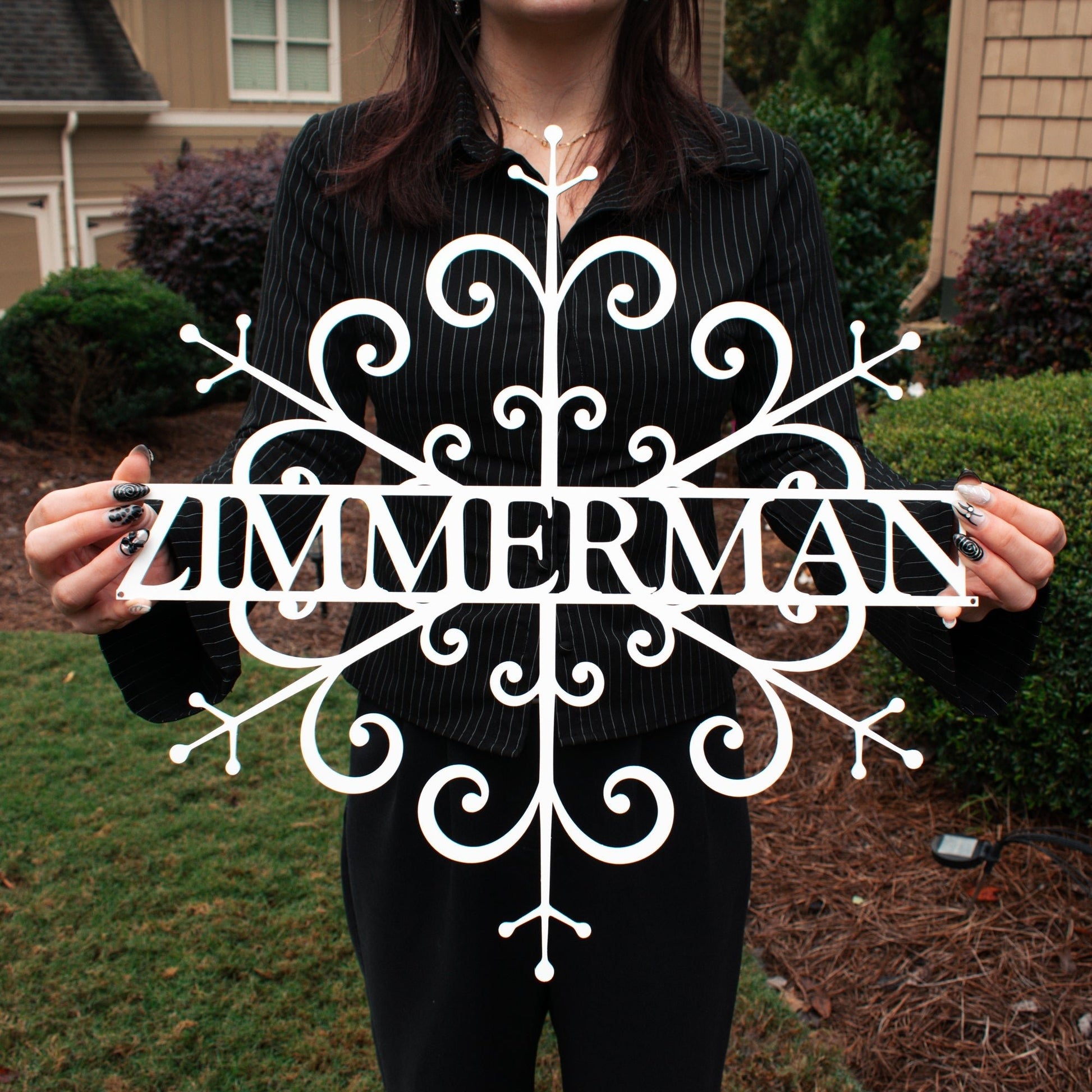 Custom Snowflake Monogram - MISSIRON