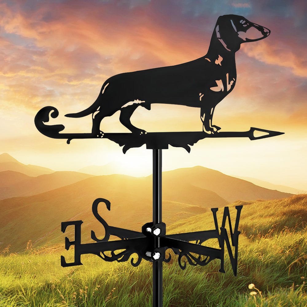 Dachshund Stainless Steel Weathervane - MISSIRON