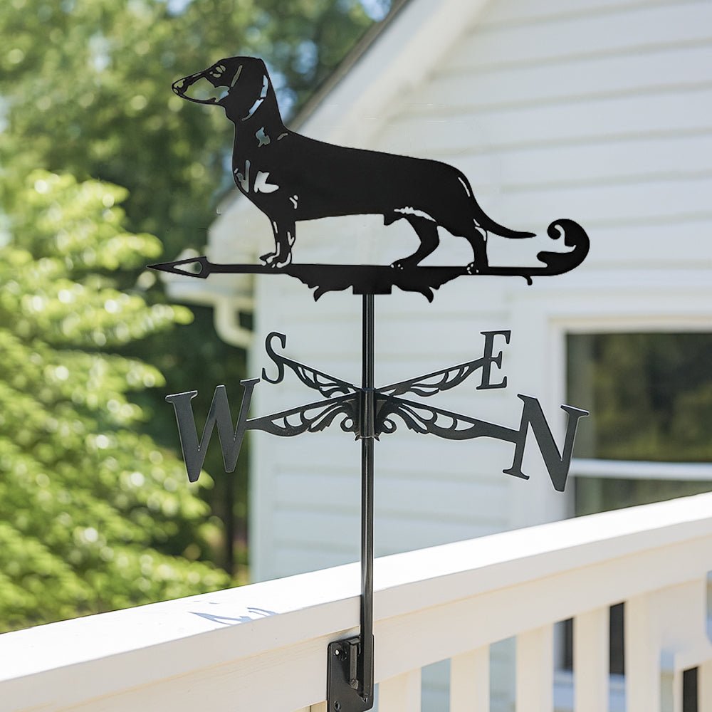 Dachshund Stainless Steel Weathervane - MISSIRON