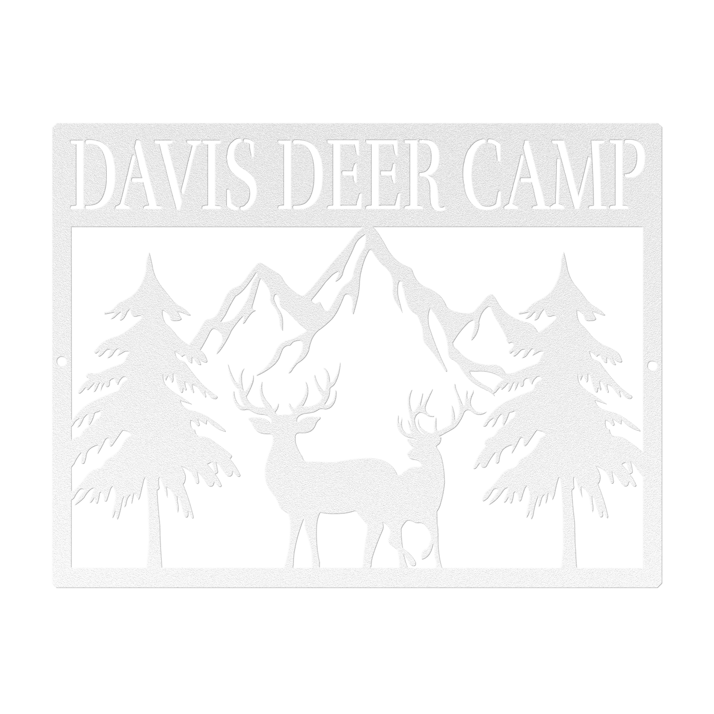 Deer Camp Metal Sign - MISSIRON