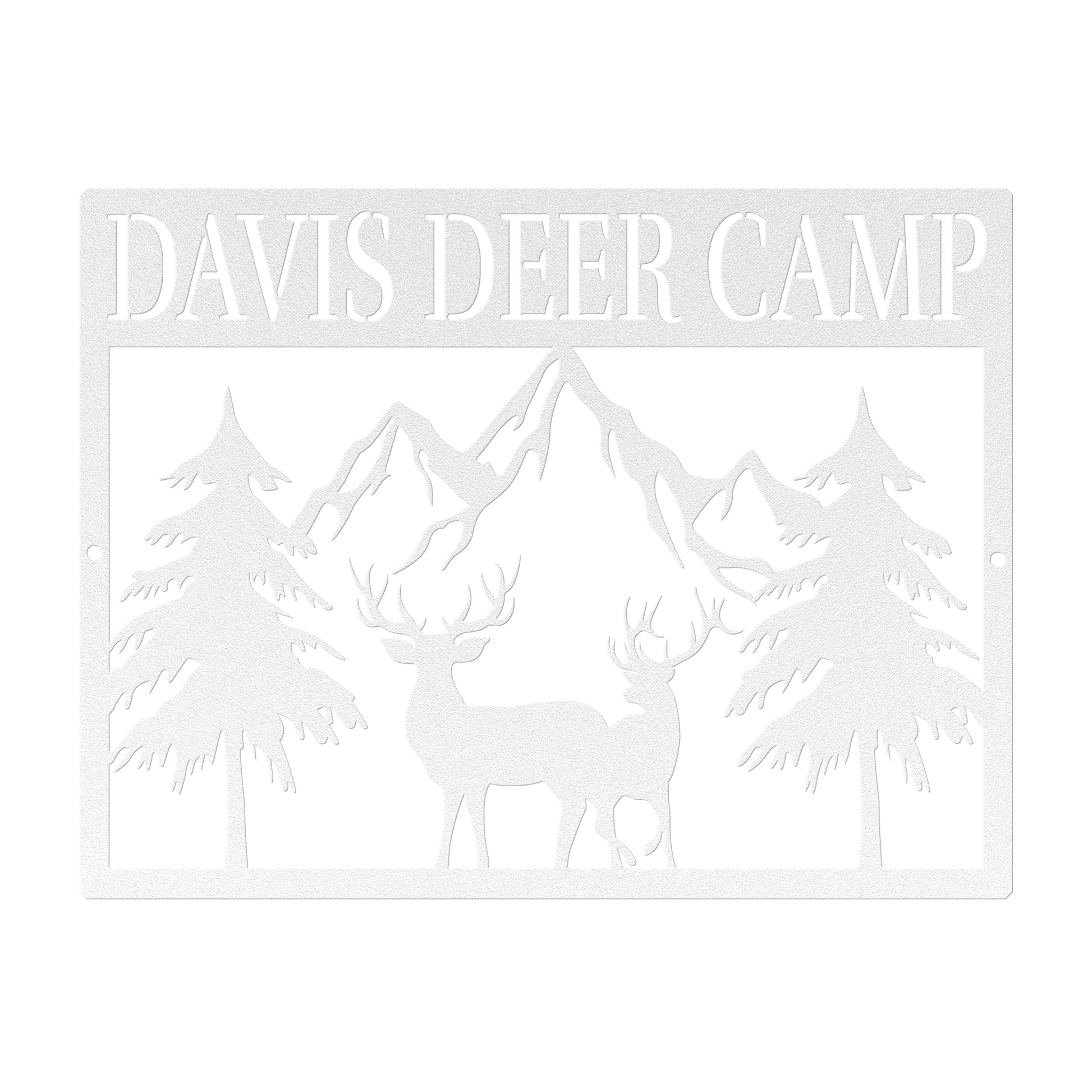 Deer Camp Metal Sign - MISSIRON