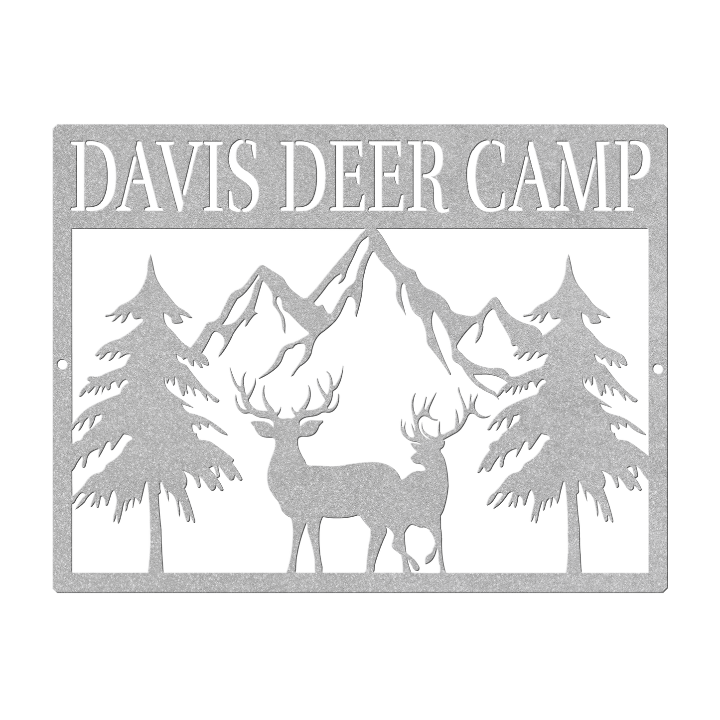 Deer Camp Metal Sign - MISSIRON