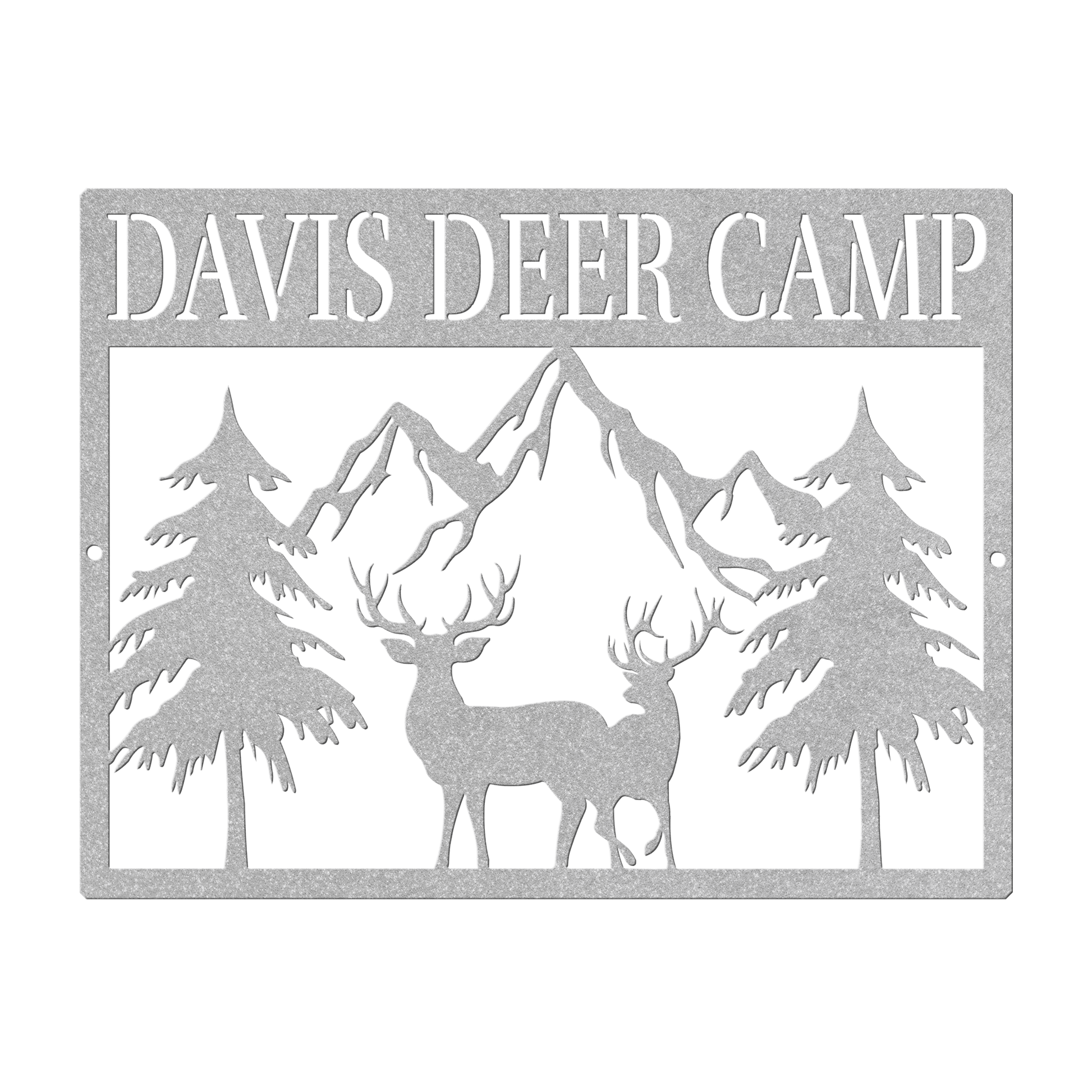 Deer Camp Metal Sign - MISSIRON