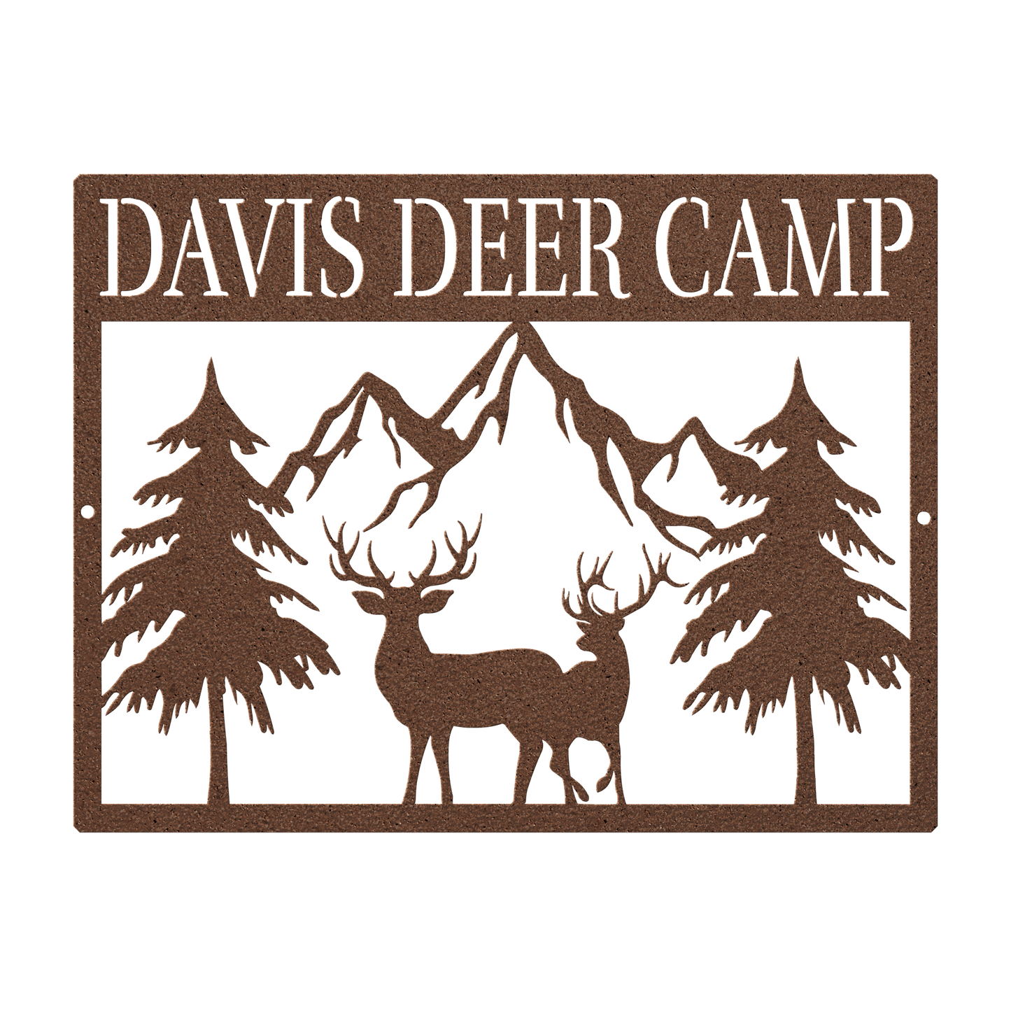 Deer Camp Metal Sign - MISSIRON